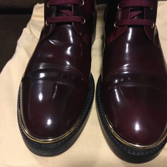 Louis Vuitton Walk Like a Man Women’s boots 7.5 Euro 38 - Burgundy - Picture 6 of 16